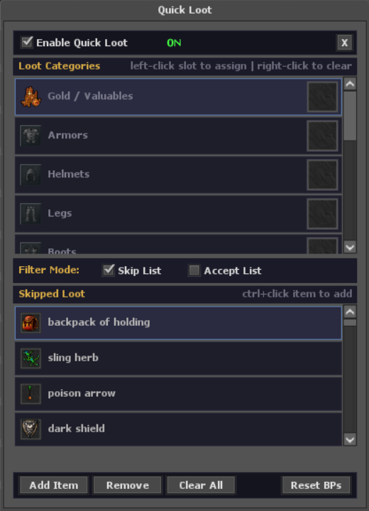 Quick Loot